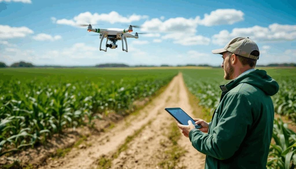 Drohnen und ihre Anwendungen in der Landwirtschaft