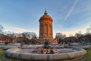 Das Wahrzeichen von Mannheim - Der Wasserturm