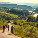 Fahrradtour Donautal