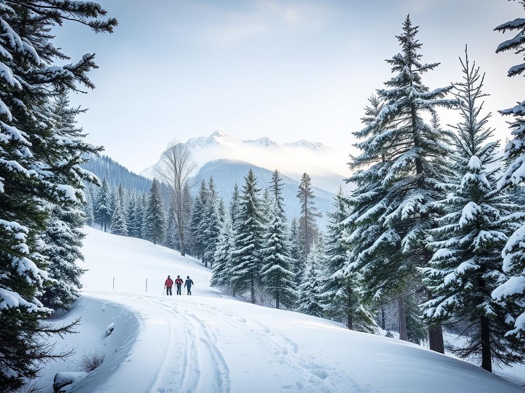 Winterwandern Alpen Bayern