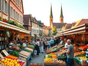 Wochenmarkt Bayern Baden-Württemberg